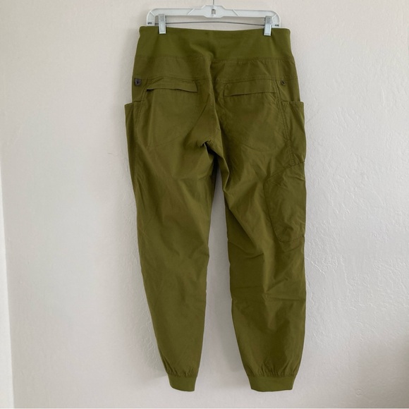 PRANA Kanab Pants Green Climbing Hiking Outdoors Gorpcore Ripstop Size Large - Picture 6 of 9